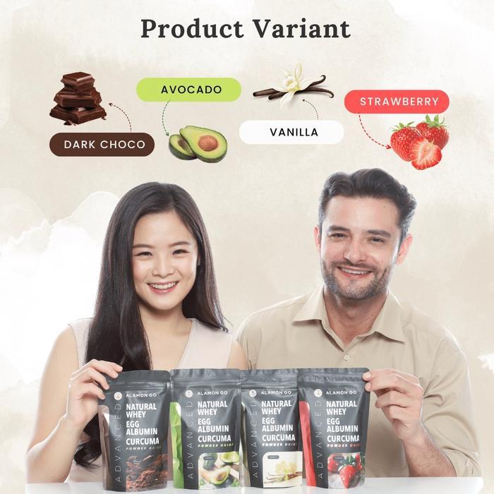 swme- Alamon Go Gain 200 Gram Susu Tinggi Protein Dan Kalori