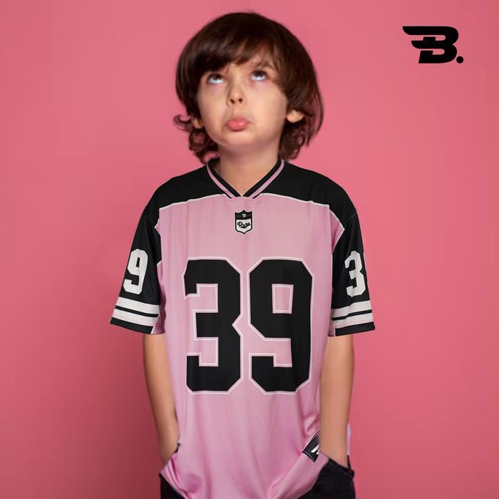 Baju Anak Jersey Streetwear Oversize Boxy Fit Retro Unisex Vintage / Futsal/ Voly/ Tenis Costume