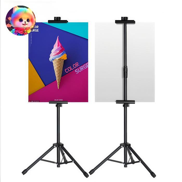 Tripod Banner Standing / Stand Green Screen Background Foto Studio