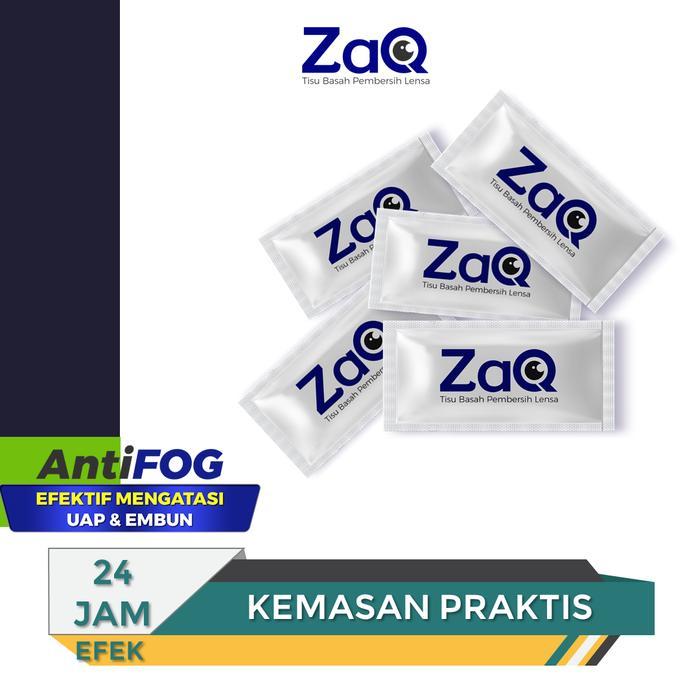 yn99f- Zaq Merah Tisu Basah Lensa Kacamata Plastik Anti Fog Tahan Embun Uap Magic Wipes