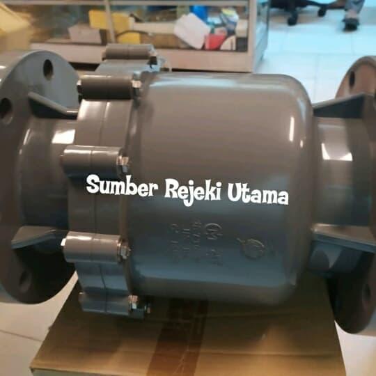 Swing Check Valve PVC Flange 4"inch / Klep Tabok PVC