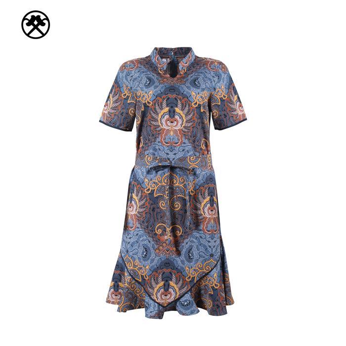 (COD) KERIS GALLERY DRESS BATIK LENGAN PENDEK KERIS WIDORO KANDANG 074SDPFSE4KG