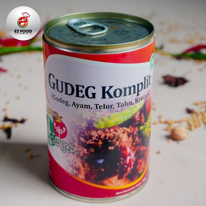Gudeg Komplit Temu Kangen Makanan Kaleng Ez Food Jogja