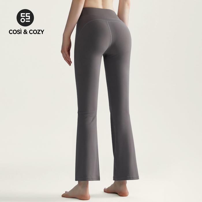 Promo Cosi Cozy Creora Celana Olahraga Wanita Cutbray Celana Lurus Kasual Flared Training Pants