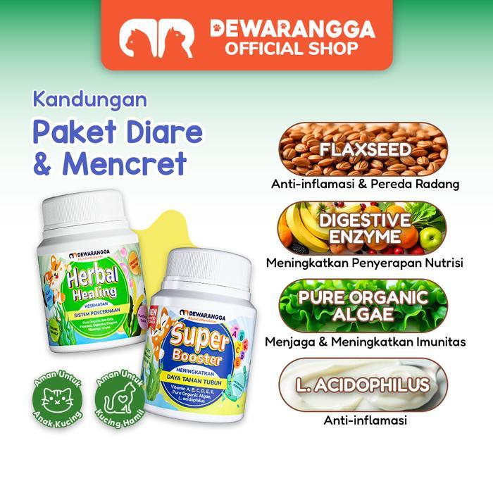 enimel- Dewarangga Vitamin Kucing Diare & Mencret Dewarangga - Obat Diare Kucing Kitten