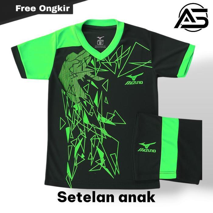 5ddn4n- Set Jersey Baju Olahraga Anak 6-14 Tahun Kaos Bola Sepak Bola Futsal Volly Dll High