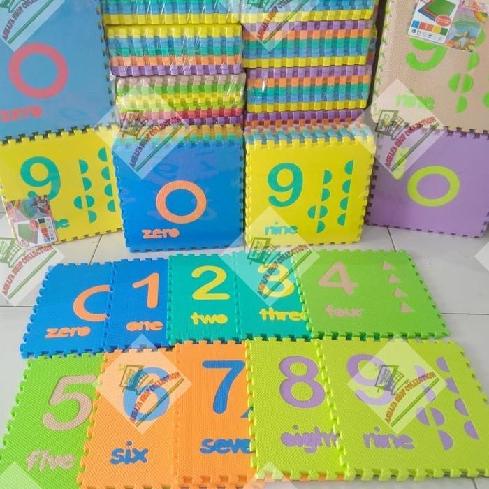 Puzzle Eccomat / Matras / Tikar / Karpet / Alas Angka Bergambar