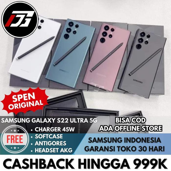 Samsung Galaxy S22 Plus Ultra 5G 512GB 256GB 128GB second resmi sein