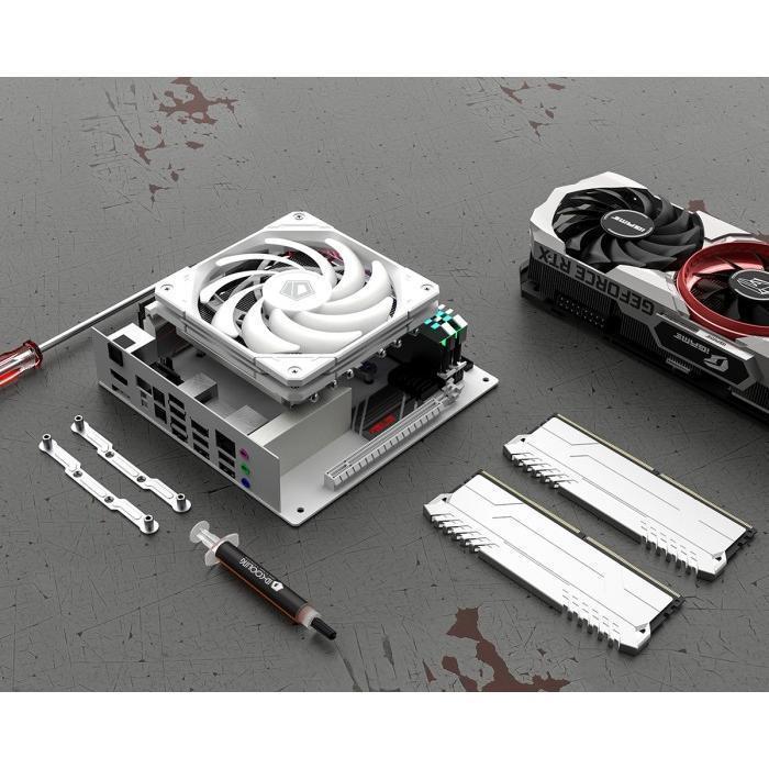 ID-COOLING NO-12015-XT ARGB SNOW 120MM SLIM PWM FAN