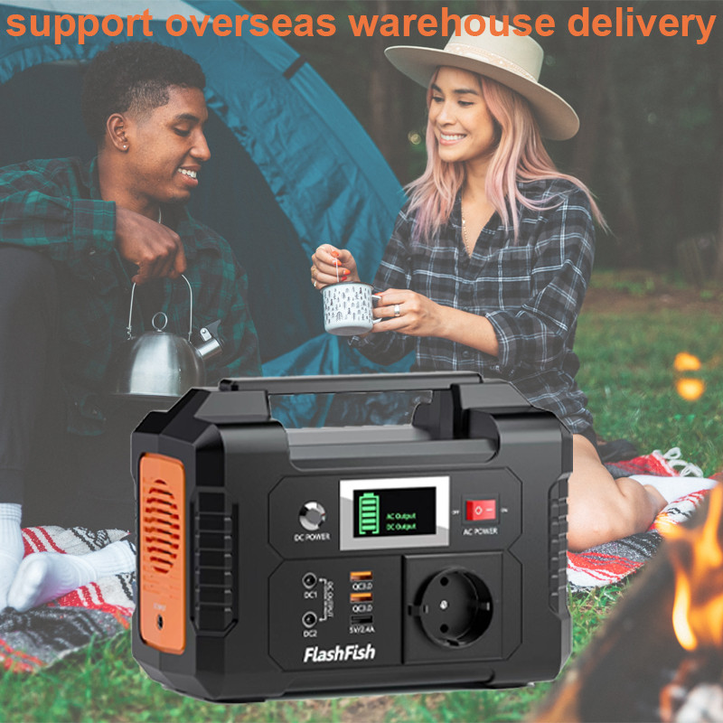 - 220V Portable Solar Generator Power Station Usb Ac/Dc Power Generator