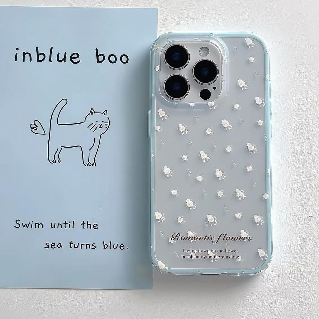 Bunga Putih 2 In 1 Case Hp Realme Realme Note 70 C75X 60X Case