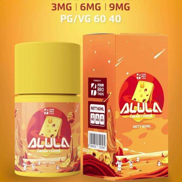 ALULA CREAM CHEESE 60ML BY VAPEZOO