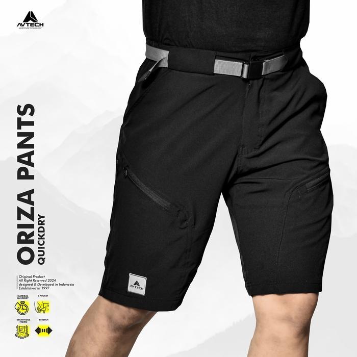 Eiger Aoki - Celana Pendek Pria Wanita Outdoor Short Hiking Gunung Trekking Sepeda Casual Harian