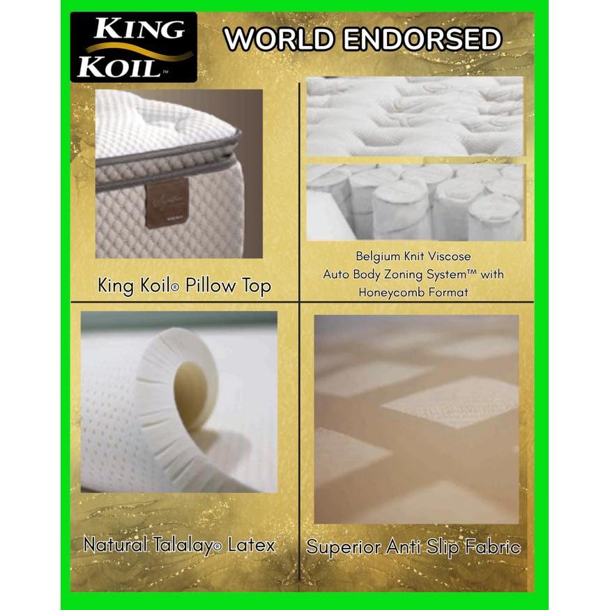 King Koil Kasur Springbed World Endorsed 2016 - Hanya Kasur - 180X200