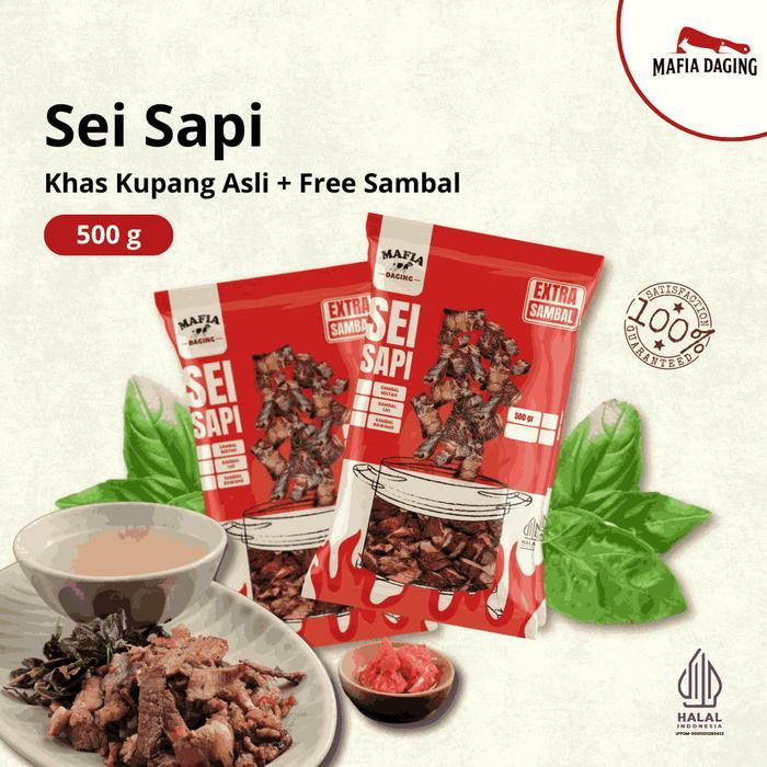 Dindaseller6 - Sei Sapi Asap Frozen 5gr Daging Sapi Asap Mafia Daging