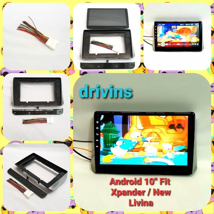 HEADUNIT ANDROID 10" XPANDER / NEW LIVINA / DHD-7001 / FRAME / SOKET