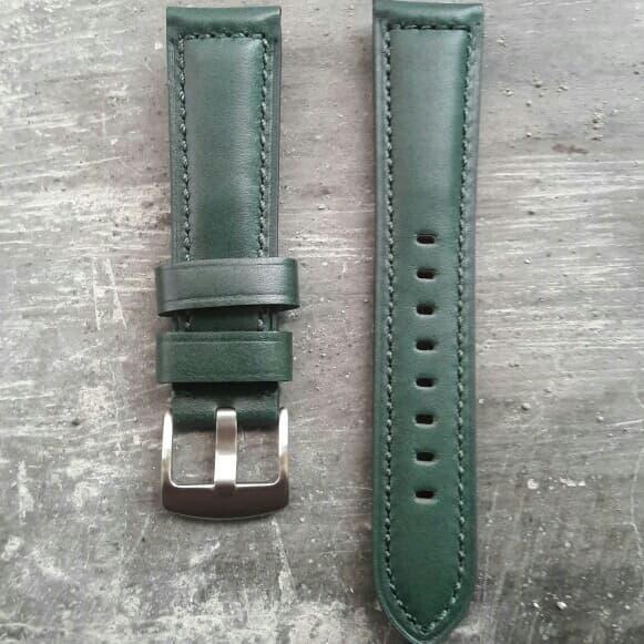 Tali Jam Tangan Kulit Asli Tl1004 Hijau Watch