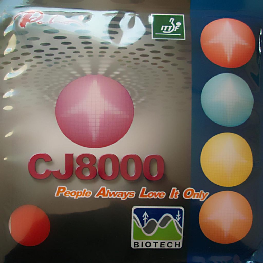 Palio Cj8000 Biotech 2- Loop Type Pimples In Table Tennis Rubber With Sponge H36-38