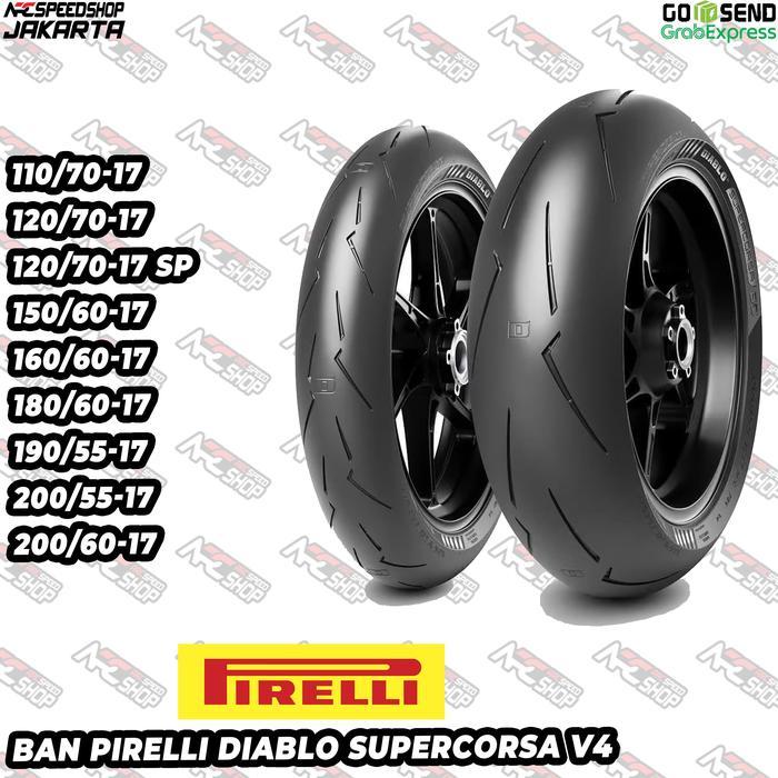 Ban Pirelli PIRELI Diablo Supercorsa 110/70-17 120/70-17 120/70-17 SP 150/60-17 160/60-17 180/60-17