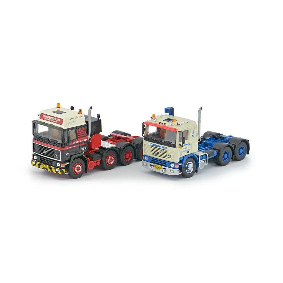 Diecast Miniatur Volvo F12 & F16 Mammoet/ Van Seumeren Classic (1:50)