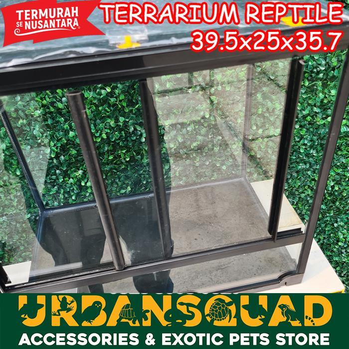 TERRARIUM NIKITA M 39.5x25x35.7CM SULCATA ALDABRA REDFOOT IGUANA BP BD