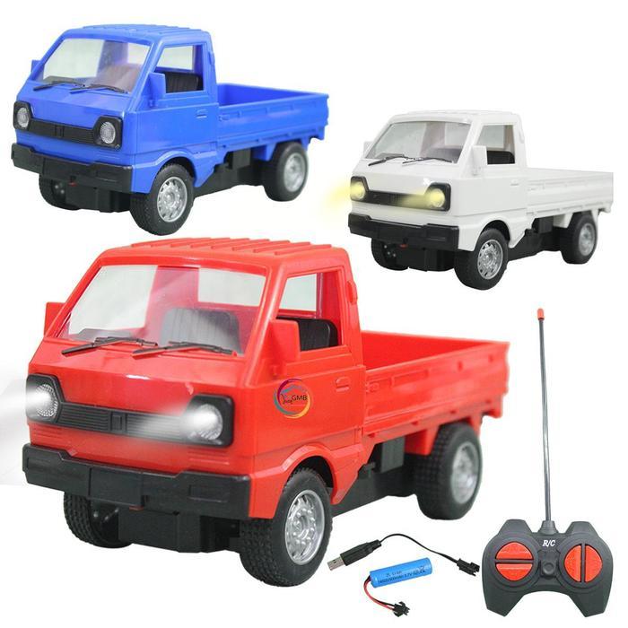 Mainan Mobil Remote Pickup Mobil Rc Miniatur Pickup Mobilan Angkut Muatan NO22B-3