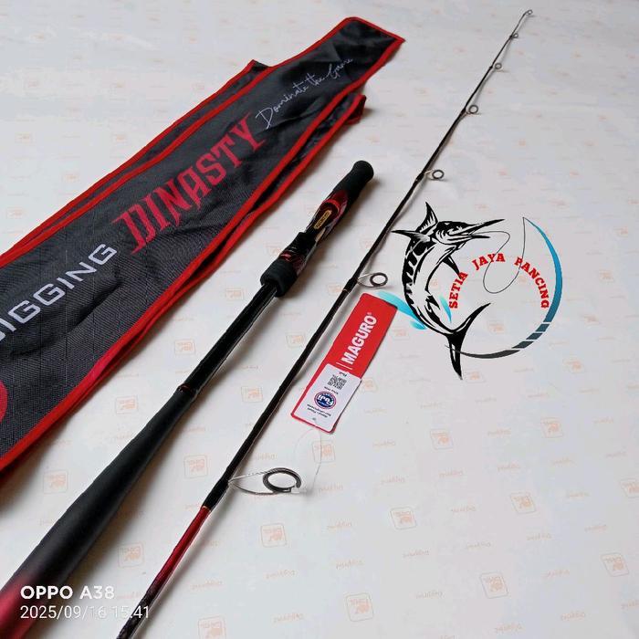 JORAN MAGURO DINASTY JIGGING 180CM PE 1-3 2-4 3-5 FUJI