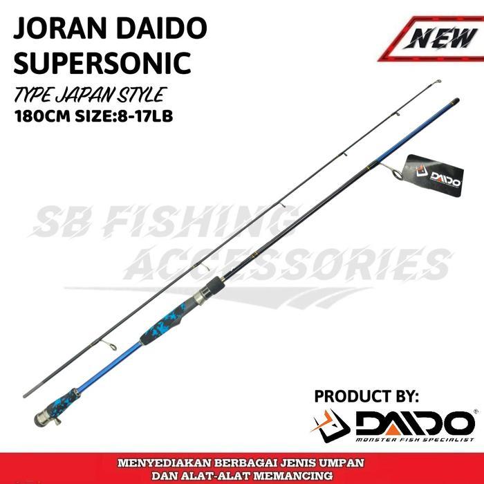 Joran Pancing Daido Supersonic Pro Series - Supersonic Js Bervarian -Gratisongkir