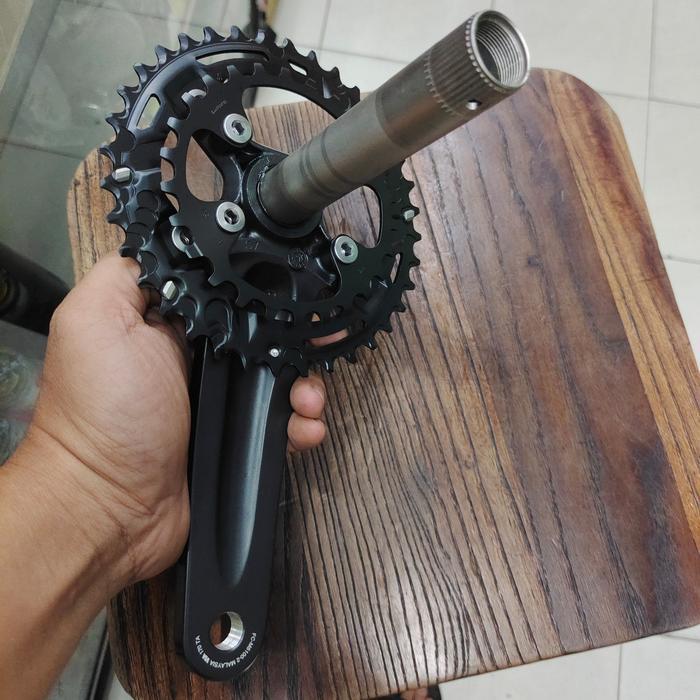 Crank 2 Speed Shimano Deore Fc-M5100-2 Double Original Box Crank Mtb Deore M5100