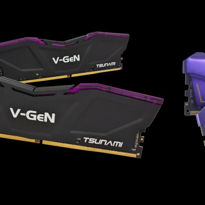 DDR4 8GB (4GBX2) 3000MHZ VGEN TSUNAMI RAM GAMING 2X4GB 3000 MHZ V-GEN