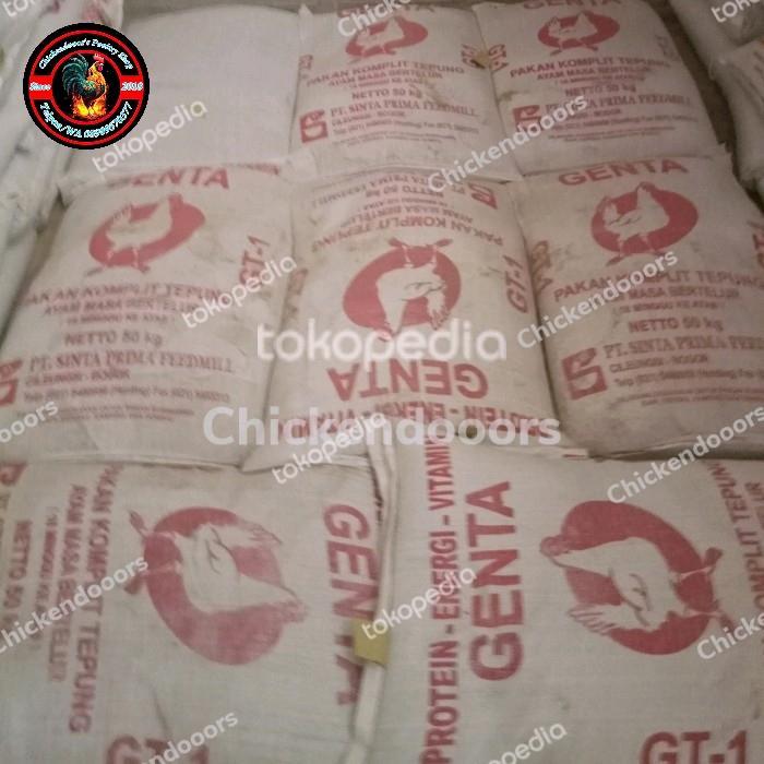 GENTA PUR AYAM PETELUR GT-1 PAKAN LAYER PETELUR 50KG SINTAL TELOR GT 1 PROTEIN ENERGI VITAMIN UNTUK