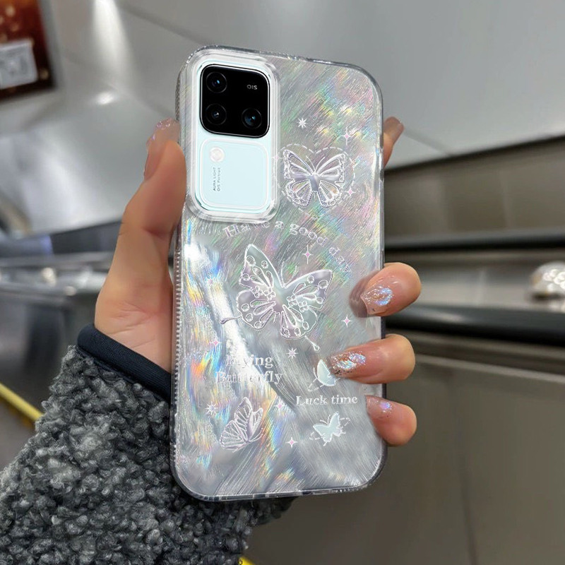 Casing Hp Untuk VIVO V30 5G V30 Pro 5G V30E 5G Case Casing HP Softcase ponsel silikon tahan jatuh tr