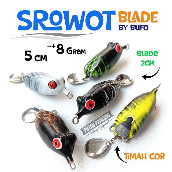 Lure Bufo SROWOT BLADE Soft Frog softfrog