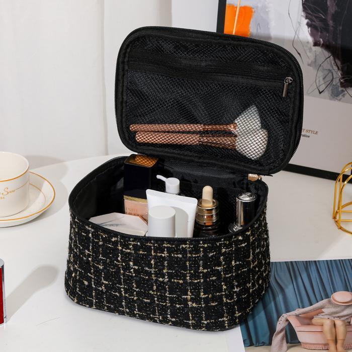 snvk- Flip Tas Kosmetik/Tas Kosmetik/Tas Kosmetik Portabel/Tas Kosmetik Profesional