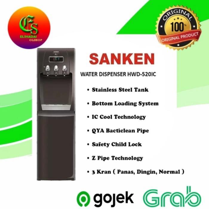 Sanken Dispenser Galon Bawah Hwd520Ic Sanken Hwd 520 Ic Hwd-520Ic