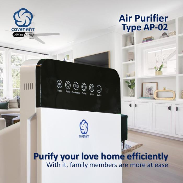 xeyt- Promo Bundling Covenant Air Purifier Ap-05+Covenant Air Purifier Ap-02 Pembersih Udara