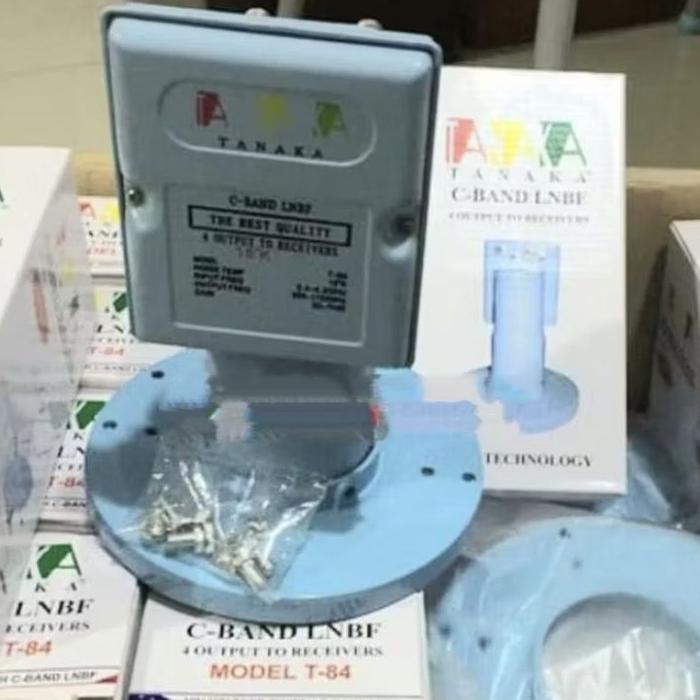 ID LNB C BAND 4 PORT OUTPUT TANAKA T84