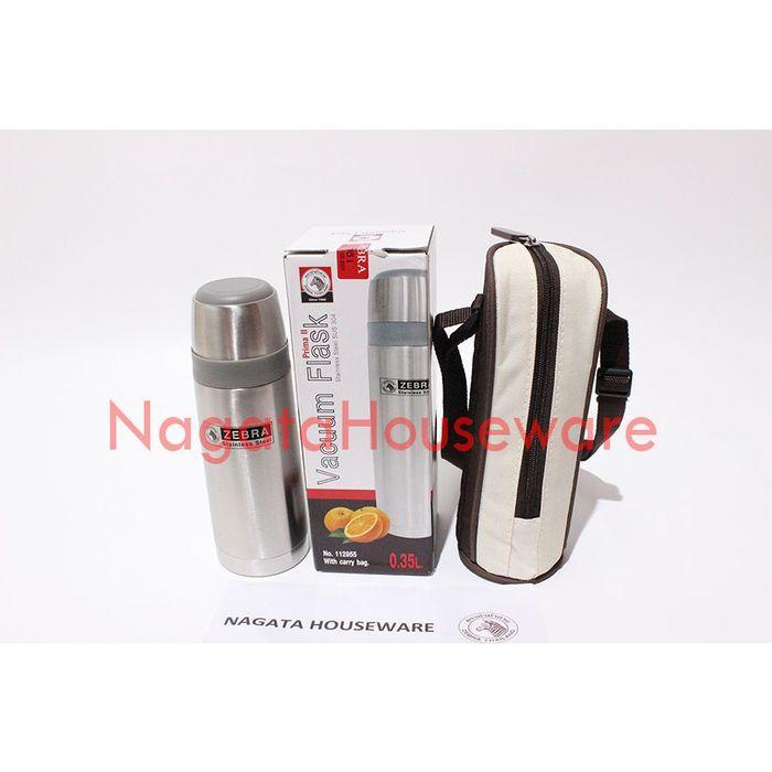 Termos air panas stainless steel Vacuum Flask Zebra Prima 2 112955 Top