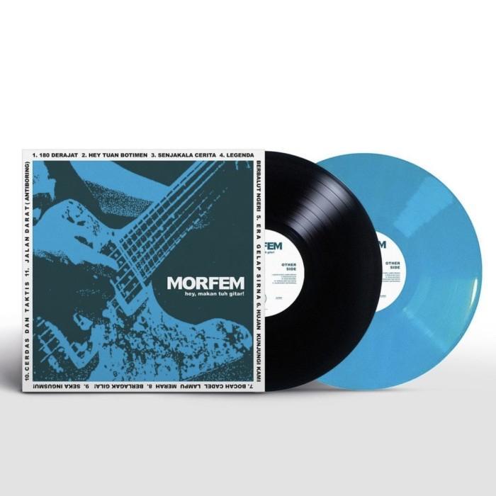 VINYL / PIRINGAN HITAM MORFEM - HEY, MAKAN TUH GITAR