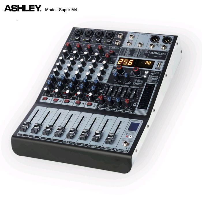 MIXER ASHLEY SUPER M4 COMPRESSOR 256DSP 6 CHANNEL ORINAL