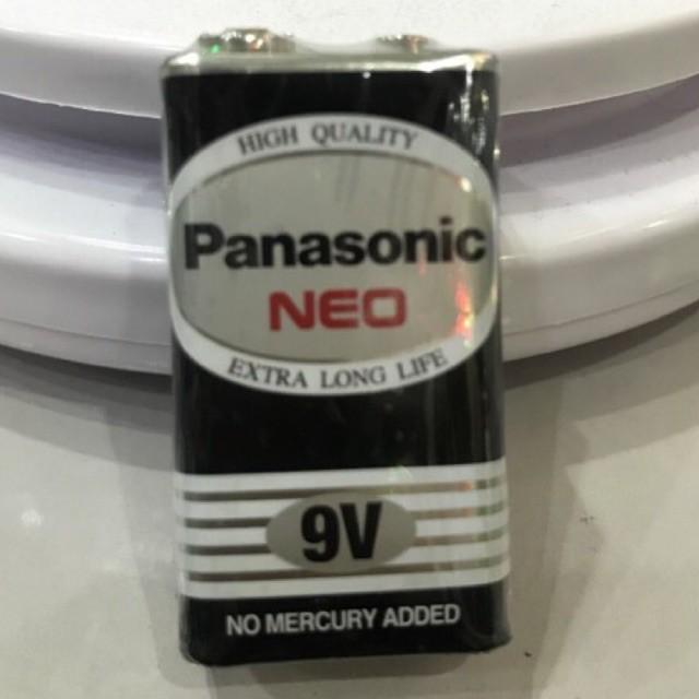 New- Panasonic Battery 9V Neo / Baterai 9V Kotak / Baterai Mic GROSIR