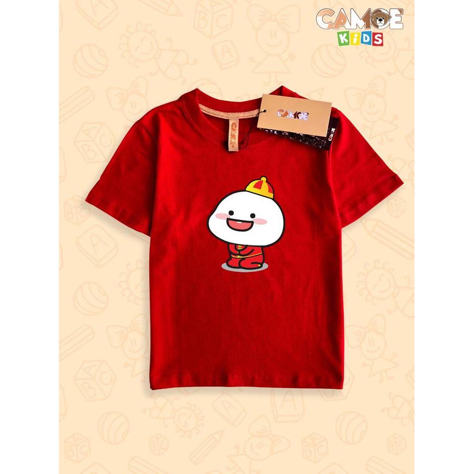 ASLI Kaos Baju anak Kids Premium Si pentol sincia imlek chong sam Line CNY READY STOCK