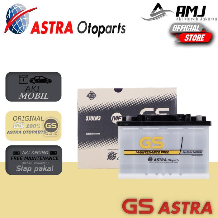 GS MF OEM Astra Aki Mobil Toyota Fortuner SRZ 355LN2 / LN2 - 60Ah Aki Kering