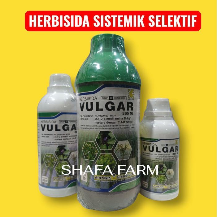 Vulgar 865SL - Herbisida Sistemik Racun Rumput Liar Dimetil Amino Untuk Campuran Glifosat