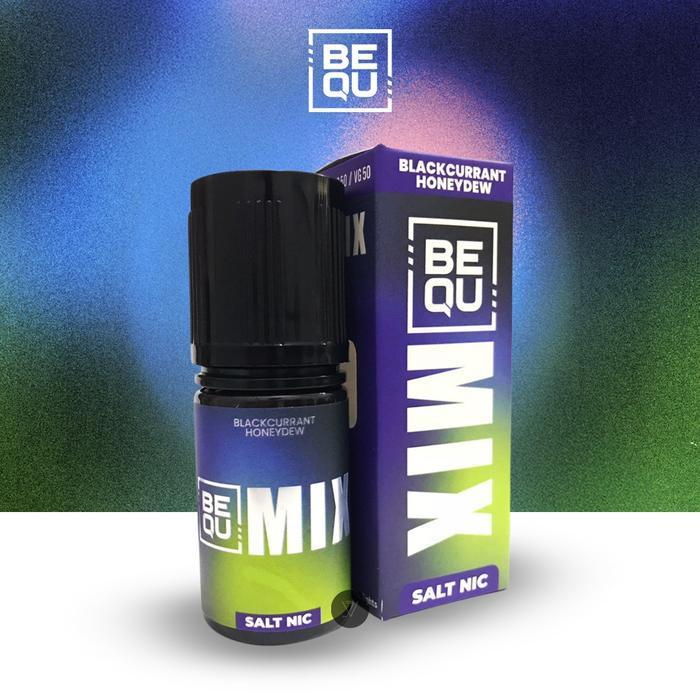 BEQU MIX BLACKCURRANT HONEYDEW SALT NIC 30ML 30MG BY PODS x FVS