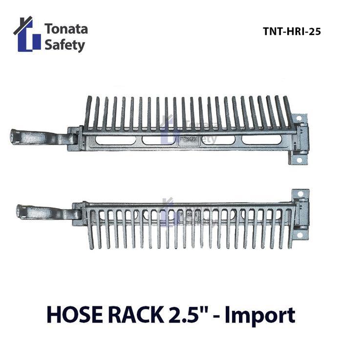 Hose Rack Aluminium 2.5" / Sisir Selang Pemadam Kebakaran / Hose Rack Fire Hose / Bracket Selang