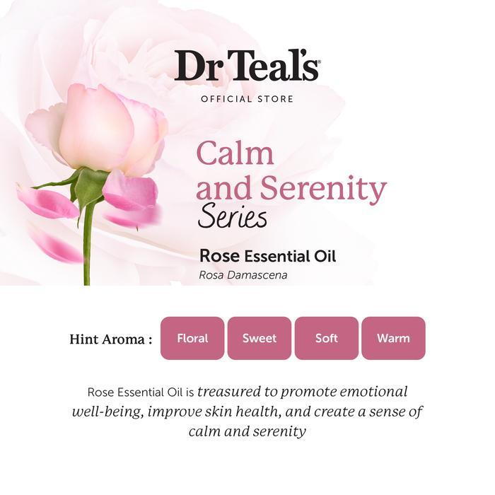 eo8w- Dr Teal'S Deodorant Magnesium/Deodoran Tanpa Antiperspirant - Rose Essential Oil &