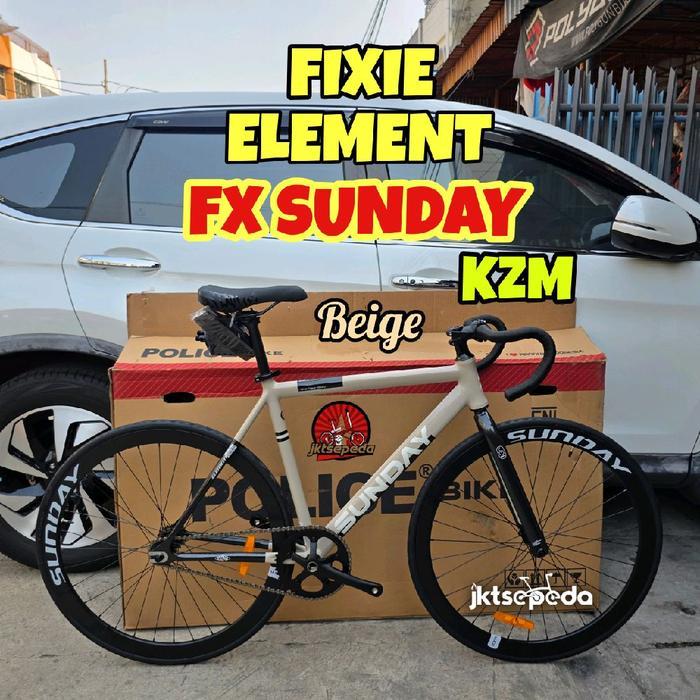 Sepeda Fixie ELEMENT FX SUNDAY KZM Dropbar