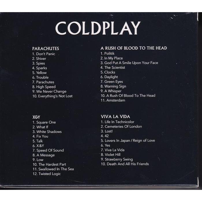 Cd Coldplay - 4Cd Catalogue Set