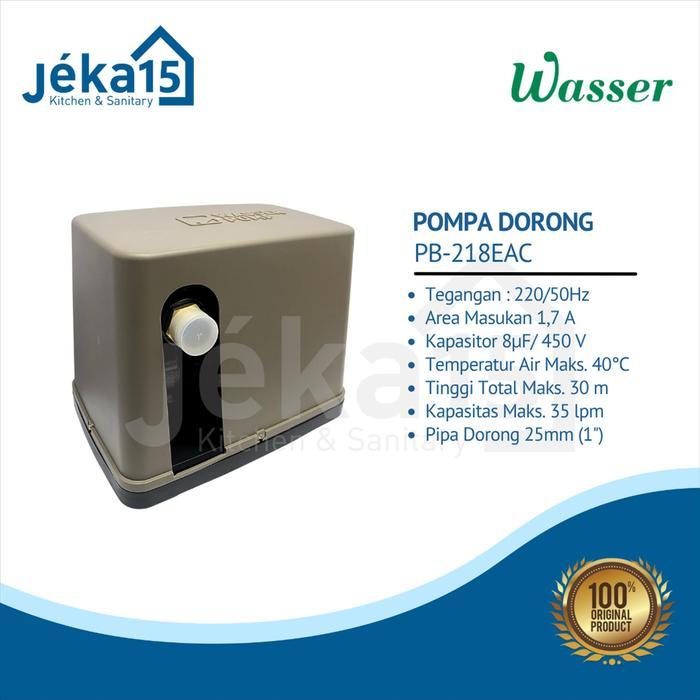 Wasser PB-218EAC Pompa Booster Pompa Dorong Air Otomatis